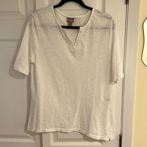 Chicos white top